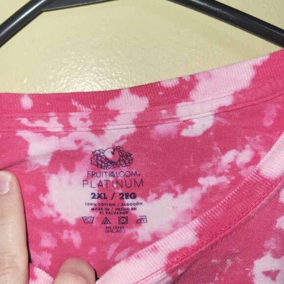 New Dead Inside But Caffeinated Tie Dye T-Shirt 2XL - Picture 5 of 7